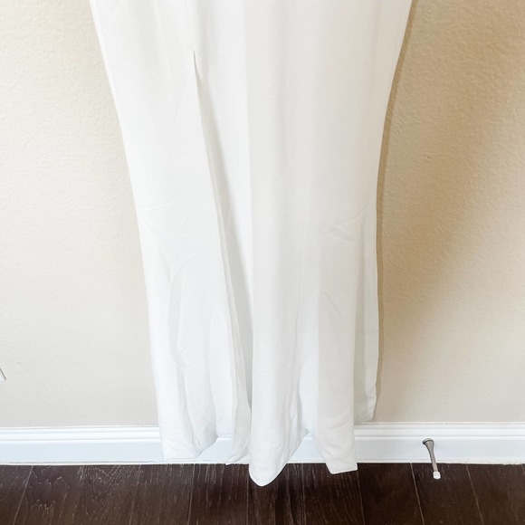 Dress The Population Iris Trumpet White Formal Maxi Dress Size XS - Picture 6 of 13